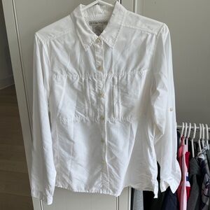 Exofficio Kids White Button Down Shirt